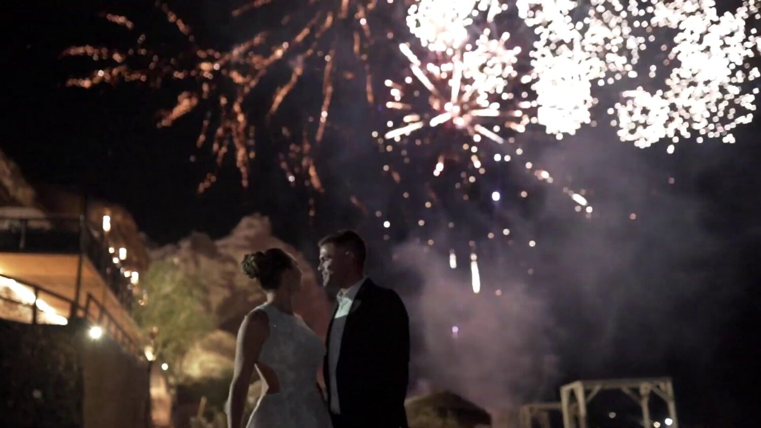 wedding fireworks santorini - 5